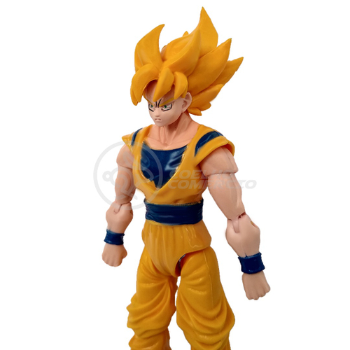 Boneco Dragon Ball Z Goku Ssj Articulado