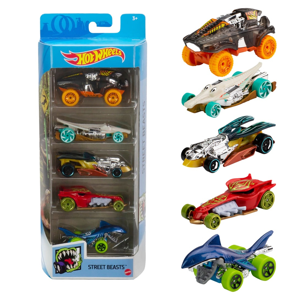 Carrinho Hot Wheels Thrill Racers 5 Unidades - Mattel em Promoção na  Americanas