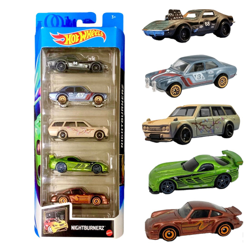 Kit c/ 5 Carrinhos Básicos Hot Wheels Mattel em Promoção na Americanas