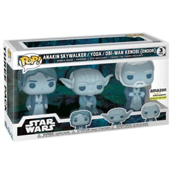 Boneco Funko Pop Star Wars Anakin/Yoda/Obi-Wan (Endor) 3 Pack Menor preço em Boneco Funko Pop Star Wars Anakin/Yoda/Obi-Wan (Endor) 3 Pack