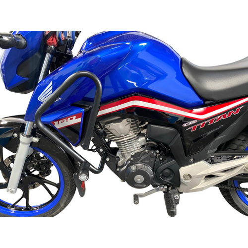 Protetor de Carenagem e Motor Moto Cg 160 Fan 160 ano 2022 2023 em diante  Mata Cachorro Honda em Promoção na Americanas