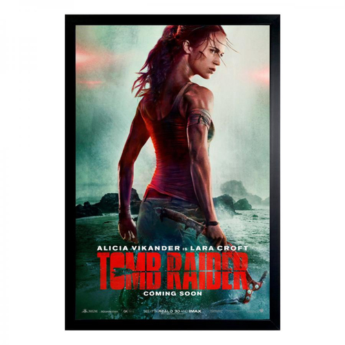 Primeiro poster do filme Tomb Raider