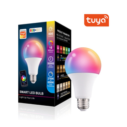 Lâmpada Inteligente Bluetooth Bulbo E27 Colorido Rgb branco quente frio 10W Smart Life Tuya é boa?