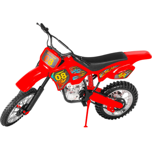 Brinquedo Moto Motocross Big Cross vermelha bs Toys em Promoção na  Americanas