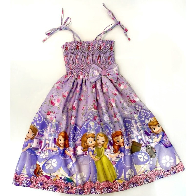 VESTIDO INFANTIL PRINCESA SOFIA é na MAGAZINE ERA UMA VEZ 