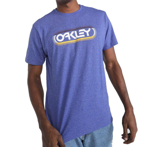 Camiseta Oakley Daily Sport LS III Manga Longa Marinho Azul