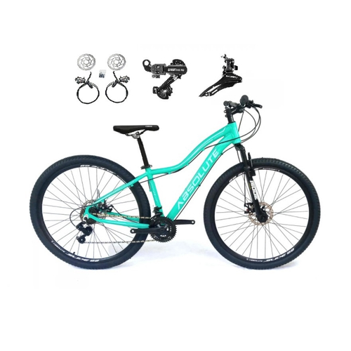 Bicicleta aro 29 Absolute Hera Feminina 24v C mbios Shimano Freios