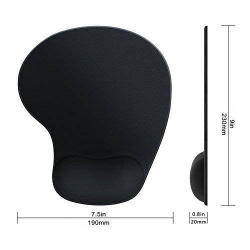 Mouse Pad Ergonômico Com Apoio De Punho Pulso Em Gel Silicone Exbom é boa?