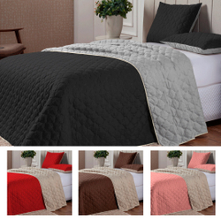 Kit Cobre Leito Queen 3 Peças Colcha Dupla Face Tecido Liso Babado Enxoval Decoração Matelado Cama Menor preço em Kit Cobre Leito Queen 3 Peças Colcha Dupla Face Tecido Liso Babado Enxoval Decoração Matelado Cama