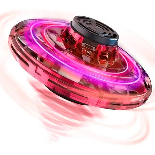 Spinner Peão Voador Led Drone Ufo Brinquedo Boomerang Fidget em Promoção na  Americanas