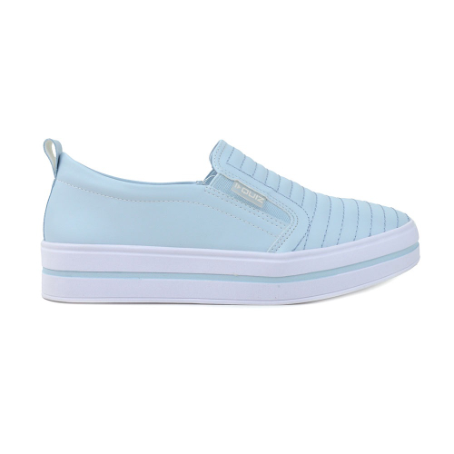 Tenis Quiz 65-1791-04 Slip On Flatform Calce Fácil Feminino