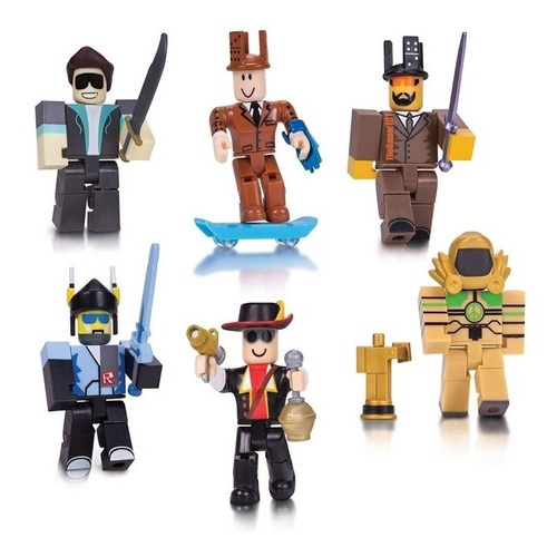 Kit roblox 4 personagens mais acessorios. no Shoptime