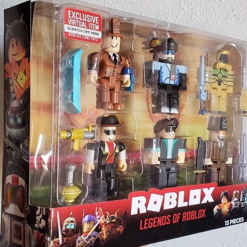 6 Personagens Legends Of Roblox Original + Código Virtual