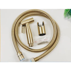 Ducha Higiênica Metal Gatilho Mangueira Dourado 120 Cm é boa?
