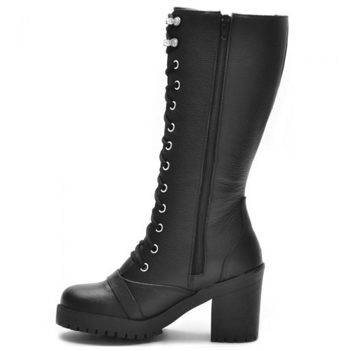 Bota deals feminina motoqueira