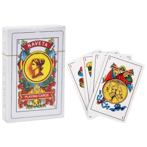 Jogos Cartas Baralho Espanhol Truco folhas Papel 40 Folhas no Shoptime