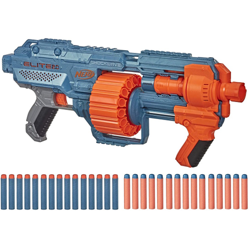 Nerf Automatica Com Pente