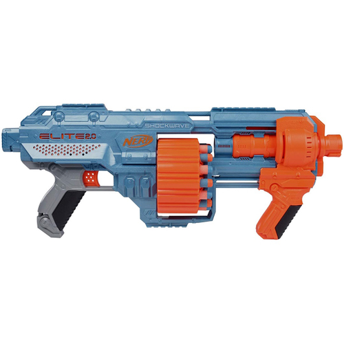 Arminha De Brinquedo Nerf Elite 2.0 Shockwave Com 30 Dardos