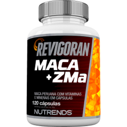Revigoran Maca Peruana + Zma 500mg 120 Cápsulas - Nutrends Menor preço em Revigoran Maca Peruana + Zma 500mg 120 Cápsulas - Nutrends