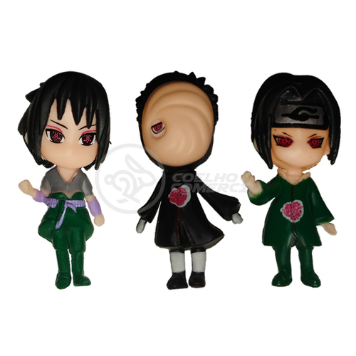 Boneco Action Figure Brinquedo Miniatura Sasuke Uchiha Colecionáveis Naruto  Shippuden em Promoção na Americanas