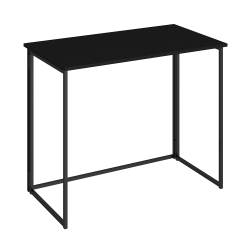 Mesa Dobrável Mobile Estilo Industrial Preto WebOffice Menor preço em Mesa Dobrável Mobile Estilo Industrial Preto WebOffice