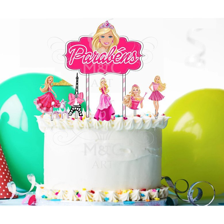 TOPPER BOLO BARBIE 02 – S.A. Alimentos