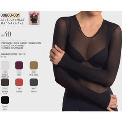 Blusa Segunda Pele Lupo Loba Fio 40 Manga Longa 800-001 Menor preço em Blusa Segunda Pele Lupo Loba Fio 40 Manga Longa 800-001