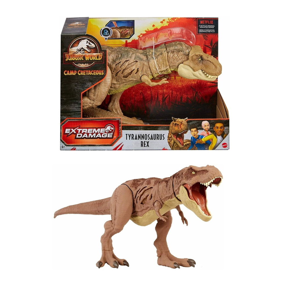 JURASSIC WORLD - ENFRENTEI UM T-REX! INSANO! 