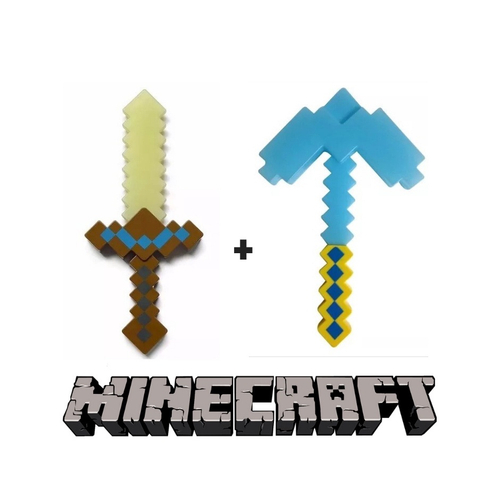 Minecraft - espada - festa decoração em Promoção na Americanas