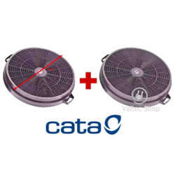 Filtro Carvão Coifa Cata 21cm - 2 Peças Original Menor preço em Filtro Carvão Coifa Cata 21cm - 2 Peças Original