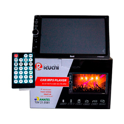Central Multimídia MP5 tela de 7 Touch Screen Espelhamento Celular bluetooth USB sd Menor preço em Central Multimídia MP5 tela de 7 Touch Screen Espelhamento Celular bluetooth USB sd