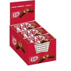 Chocolate Kit Kat ao leite 41,5g Kit 10uni Embalagem Termica é boa?
