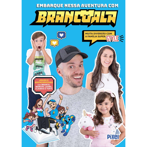 Camiseta para Meninas Familia Brancoala