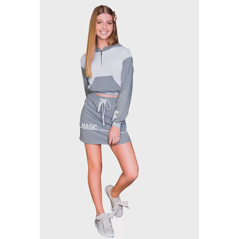 oversized moletom com capuz for teenage girl