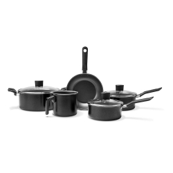 Conjunto de Panelas 5 Peças Ebony Preto Brinox é boa?