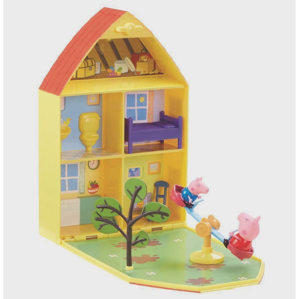 Peppa pig gioco della grande casa di peppa e george toys 