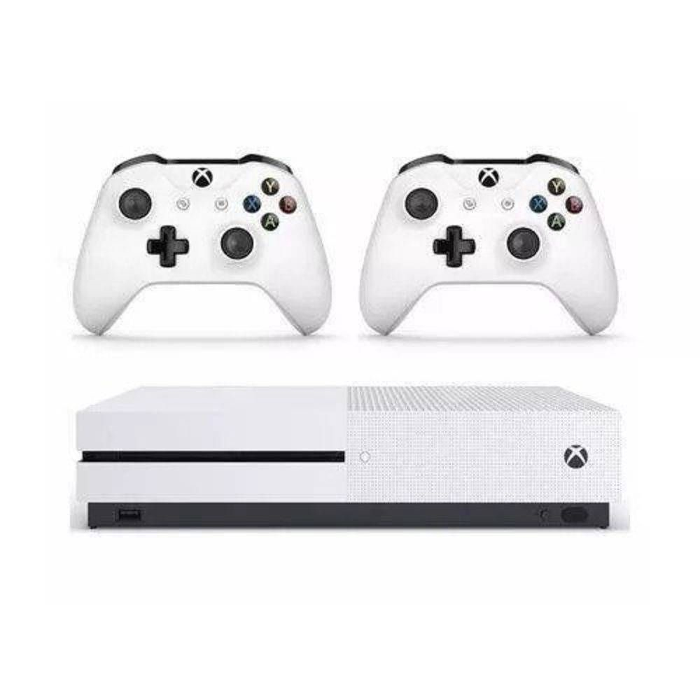 Console XBOX One S 1TB + 02 Controles