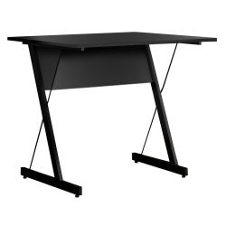 Menor preço em Mesa Para Computador Escrivaninha Zetta 90cm Preto - Fit Mobel