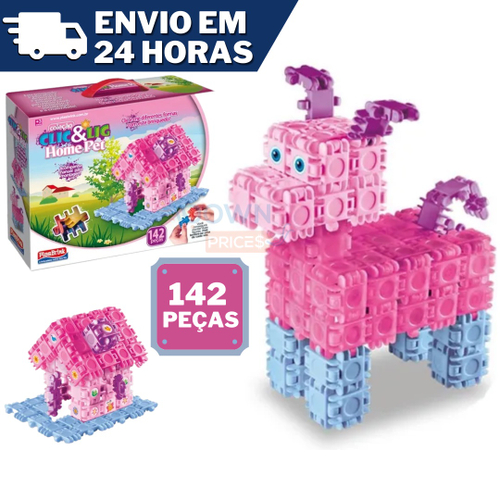 Kit Multiblocos - 1000 Peças - Pecinhas Para Montar - Lego em Promoção na  Americanas