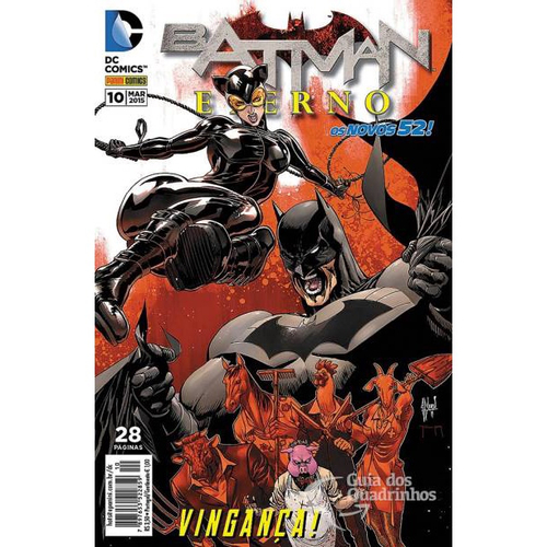 Batman Eterno n° 10 Vingança (capa c/ avaria) em Promoção na Americanas