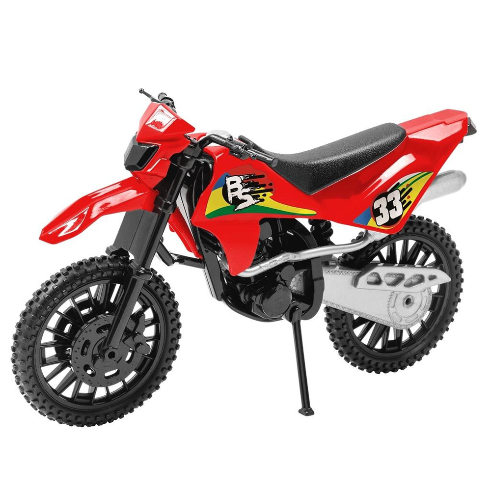 Moto Brinquedo Moto Trilha Radical Menino Miniatura Solapa - Bs Toys no  Shoptime