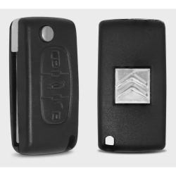 Chave Canivete Citroen C3 3 Botões Porta Malas c/ Suporte Bateria Menor preço em Chave Canivete Citroen C3 3 Botões Porta Malas c/ Suporte Bateria