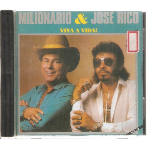 Cd Duplo - Milionário & José Rico - Nossa História Vol. 1 - Som