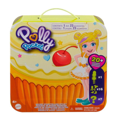 Polly Pocket Mattel Micro Padaria De Cupcakes