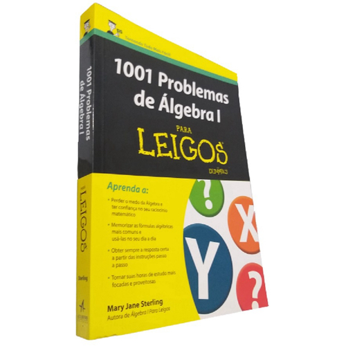 Livro Físico 1001 Problemas de Álgebra I Para Leigos - AliExpress