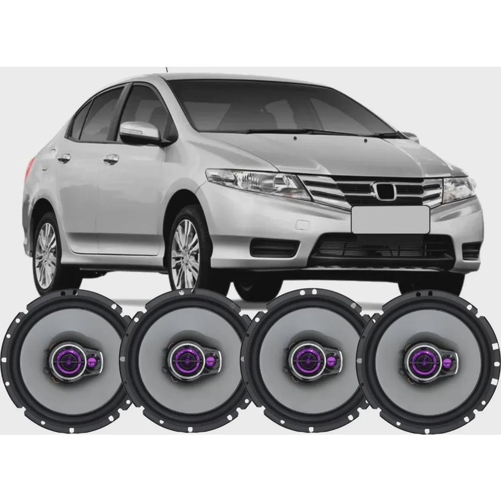 Pioneer Kit Alto Falante Original Honda City Polegadas W