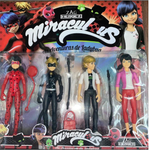 Kit Bonecos Baby Brink: Ladybug + Cat Noir + Marinette em Promoção na  Americanas