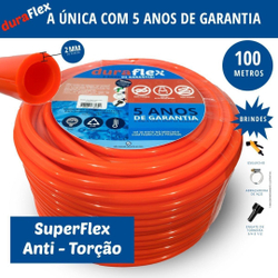 Mangueira 100 Metros Anti Torção Super Flexível é boa?
