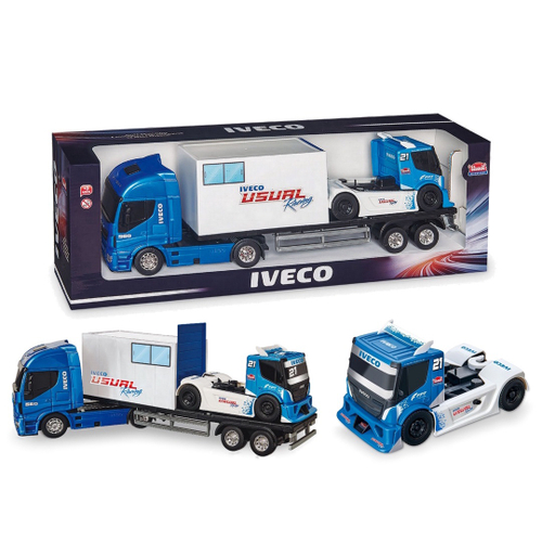 Caminhão + Carreta Iveco Racing Copa Truck 450 - Usual Brinquedos no  Shoptime