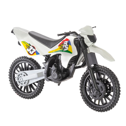 Moto De Brinquedo Motocross 28cm Moto De Trilha Infantil F114